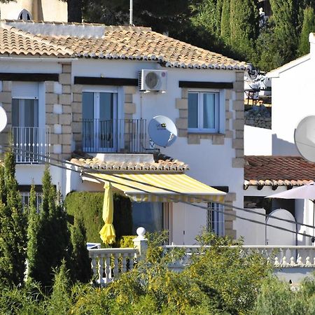 Rosalalinda - Cosy Semi-Detached Home With Sea Views And Large Terrace Moraira Exterior foto