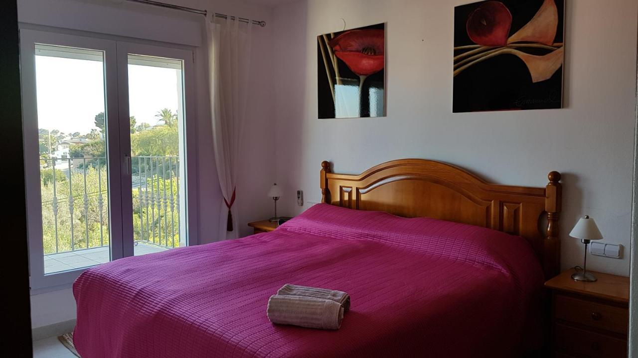 Rosalalinda - Cosy Semi-Detached Home With Sea Views And Large Terrace Moraira Exterior foto